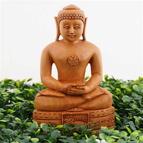 Buy Shoppers Point® Maditating Lord Mahavir Swami/Vardhman (24th Jain ...