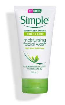 Simple Moisturising Face Wash ingredients (Explained)