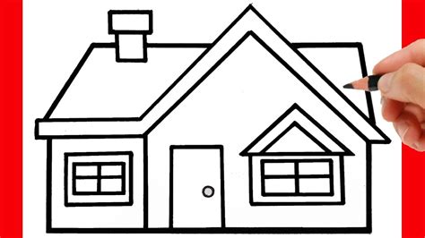 HOW TO DRAW A HOUSE EASY