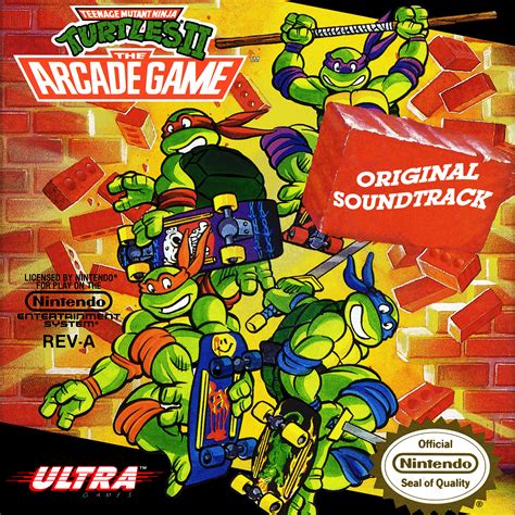 High Quality Album Covers: Teenage Mutant Ninja Turtles II: The Arcade ...