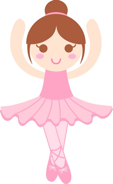 Cute Ballerina Clip Art - Free Clip Art