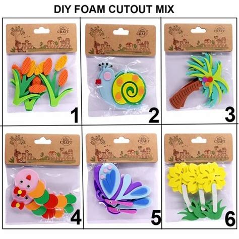 DIY Foam Cutout Mix at best price in Mumbai by Ravray Craft ...