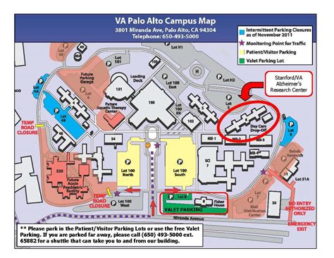 Map & Directions | Stanford/VA Alzheimer's Research Center | Stanford ...