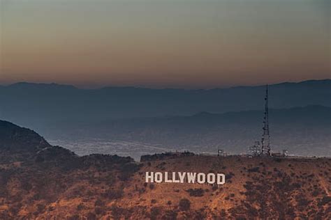 HD wallpaper: bird's-eye view of Hollywood Sign, Hollywood hill, Los ...