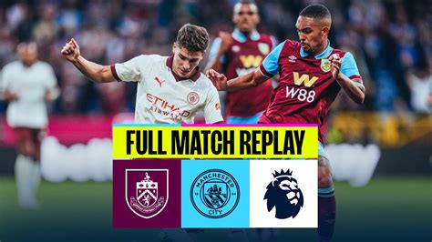 Burnley v City: Full-match replay