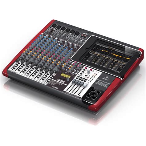 Behringer XENYX iX1642USB 16-Channel Mixer with iPad Dock - djkit.com