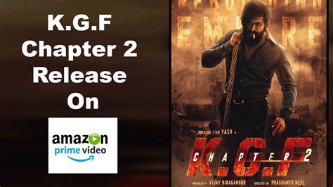 KGF 2 OTT Release: Yash Starrer will release on this OTT platform for ...