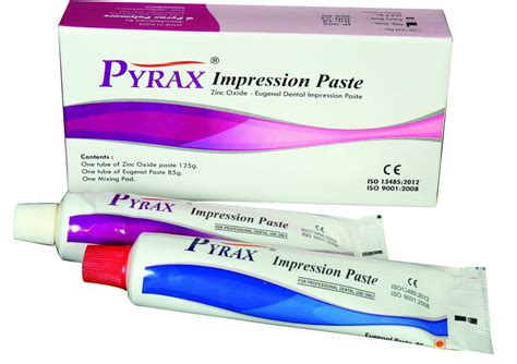 Zinc Oxide Eugenol Impression Paste – Pyrax Polymars