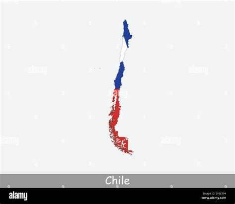 Chile map vector outline hi-res stock photography and images - Alamy