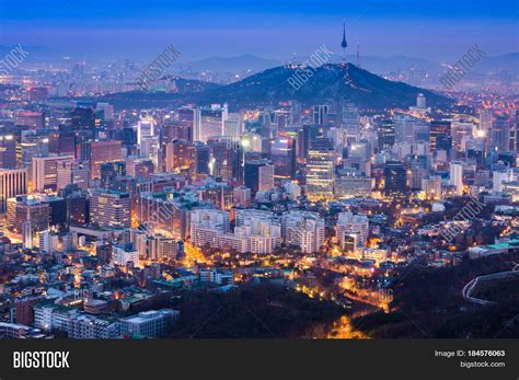 Seoul City Night View Image & Photo (Free Trial) | Bigstock