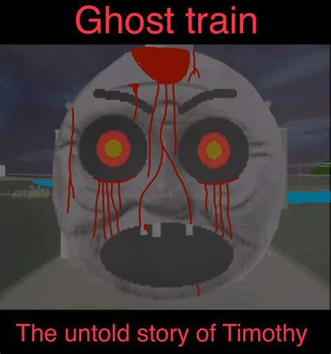 My Timothy the ghost train poster | Train posters, Ghost, Thomas and ...