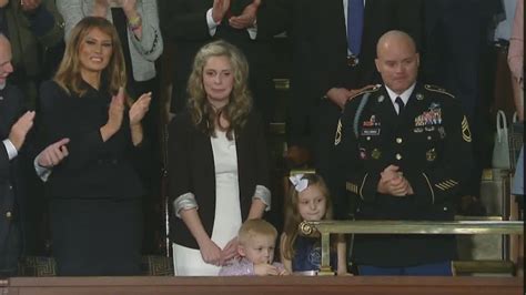 Military reunion surprises family at Trump's State of the Union | wfaa.com