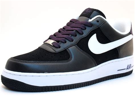 Get Fresh Daily: Nike Air Force 1 Black/White-Purple