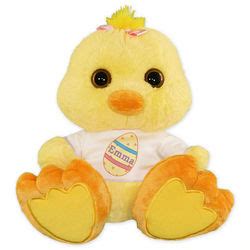 Easter Chick Personalized Stuffed Animal - FindGift.com