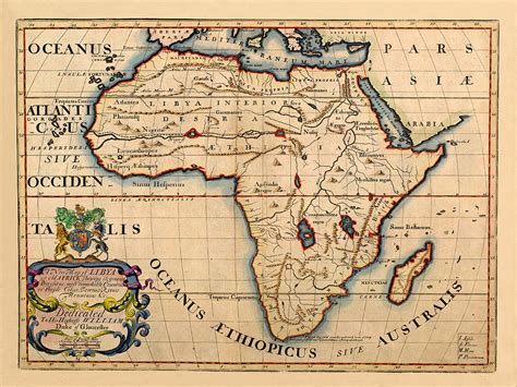 1700 Map Of Africa