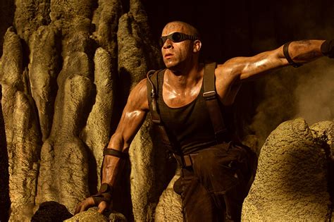 Richard B. Riddick character, list movies (Riddick, Pitch Black ...