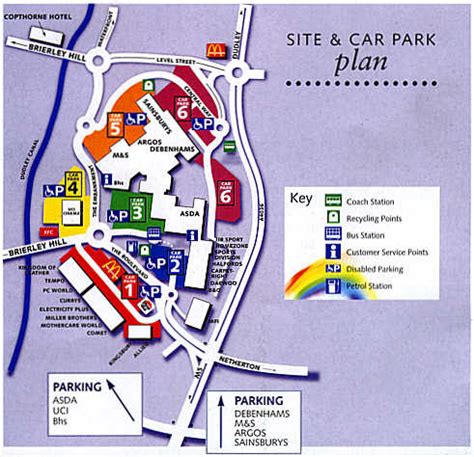 Merry Hill Shopping Centre Map | Map Of The World