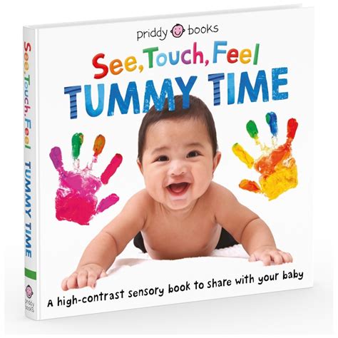 See, Touch, Feel Tummy Time Sensory Book By Priddy Books | Smyths Toys ...