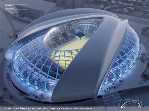 Craiova Football Stadium Proposal / Proiect Bucuresti | Stadium design ...