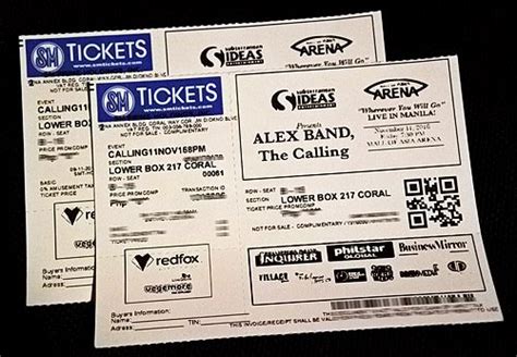 Win Tickets to Watch Alex Band, The Calling Live in Manila - Philippine ...