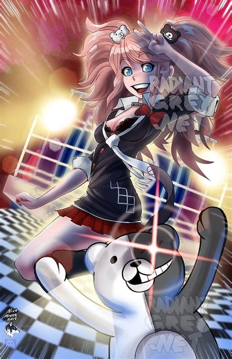 Junko Danganronpa Poster Print Wall Art Decor Fanart Anime | Etsy