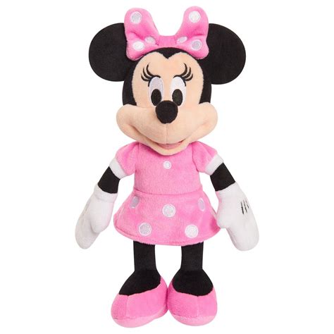 Disney Mickey & Minnie Mickey Mouse Clubhouse Bean Minnie in Pink Plush ...