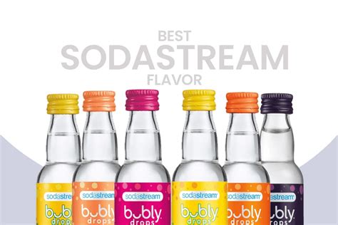 6 Best SodaStream Flavors Ranked (2024) (Ranked)