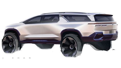 GM Design Shares Sketch Of SUV With Curious Camaro Styling Cues