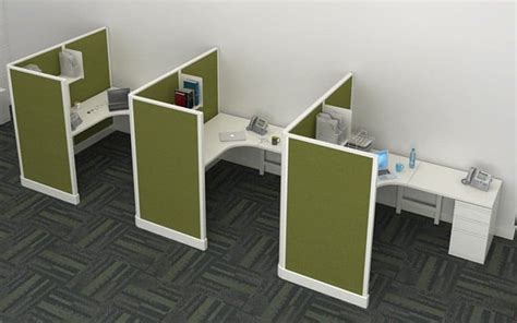 Modern Cubicle with Cubicle Walls / Dividers / Privacy Panels | JCI