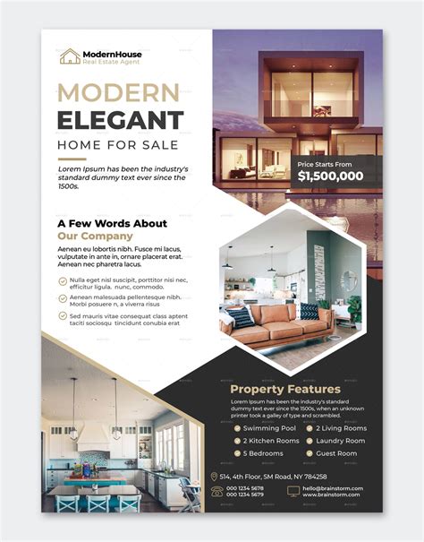 Real Estate Flyer Design Templates