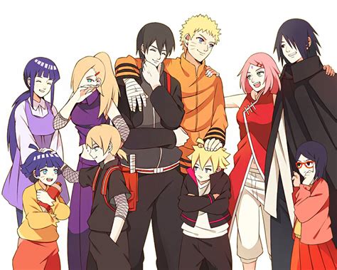 Family of Naruto, Sasuke and Sai Fond d'écran HD | Arrière-Plan ...