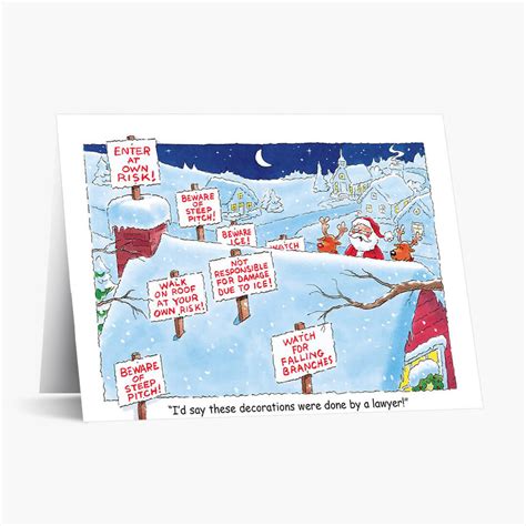 Lawyer Holiday Decor - Humorous Legal Holiday Cards