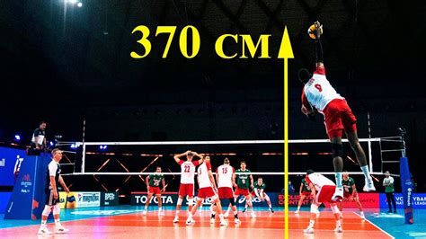 Highest Jump EVER ? Legendary Volleyball Player - Wilfredo Leon | 370 ...