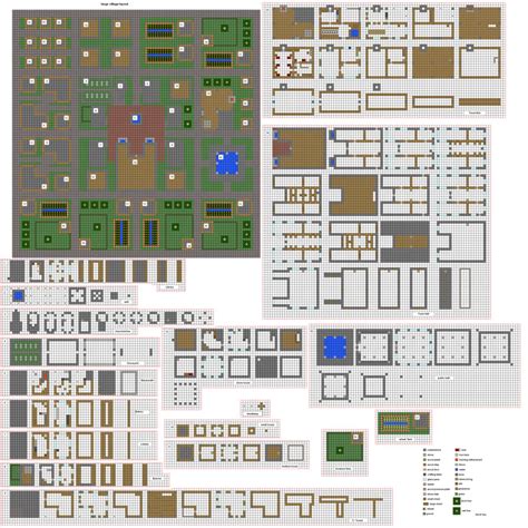 ColtCoyote's Old Village Blueprints/Plans (Actually Built!) Minecraft ...