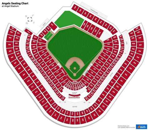 Angels Stadium Seating Chart With Rows And Seat Numbers | Review Home Decor