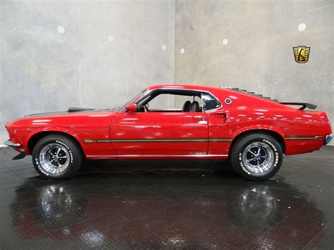 1969, Ford, Mustang, Mach 1, Cars, Coupe, Red Wallpapers HD / Desktop ...