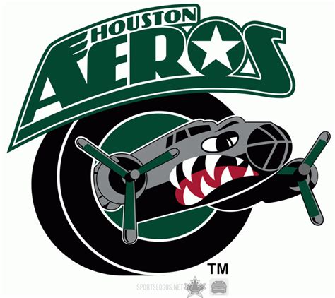 Houston Aeros Logo - Primary Logo - American Hockey League (AHL ...