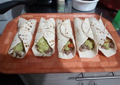 Tacos de carne molida Receta de Deisy Vel- Cookpad