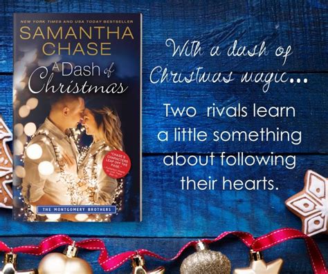 Book Review-A Dash of Christmas by Samantha Chase with a Giveaway ...