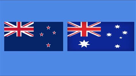 The difference between Australia and New Zealand's flag - YouTube