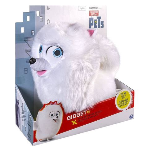 The Secret Life of Pets Gidget Talking Plush Buddy Stuffed Dog Soft ...