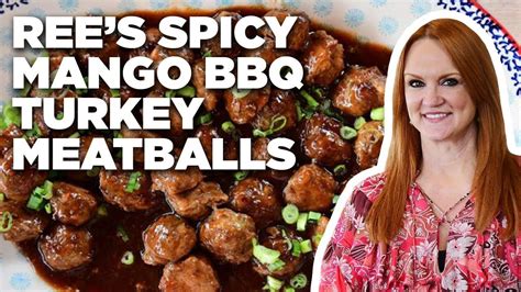 Ree Drummond's Spicy Mango BBQ Turkey Meatballs | The Pioneer Woman ...