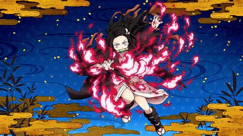 Nezuko Demon Form Wallpaper Gif - Form example download