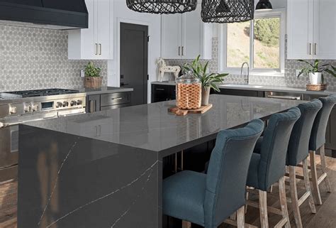 grey quartz countertops,worktops - TheOmniBuzz