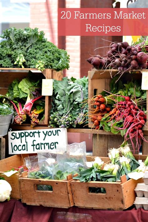 Easy Farmers Market Recipes from Real Food Real Deals