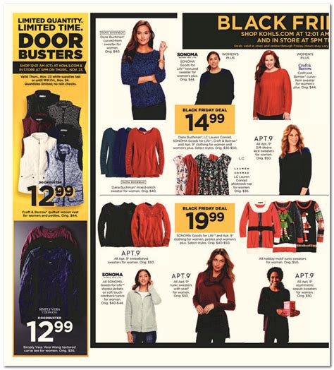 Kohl's Black Friday 2023 Ad and Deals | Kohls black friday, Black ...