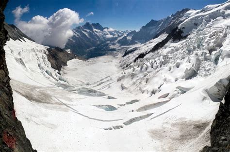 Eiger glacier panorama stock photo. Image of alps, nature - 25233602