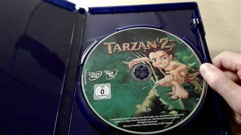 Disney Tarzan 2 DVD Unboxing - YouTube