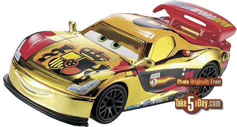 Mattel Disney Pixar CARS 2 Diecast: Metallic Miguel Camino | Take Five ...