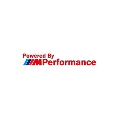 BMW Powered by M Performance Logo Vector - (.Ai .PNG .SVG .EPS Free ...